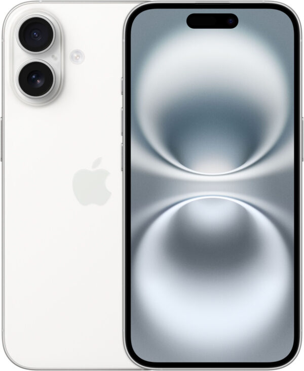 Apple iPhone 16, 128GB, Weiß, Smartphone NEU